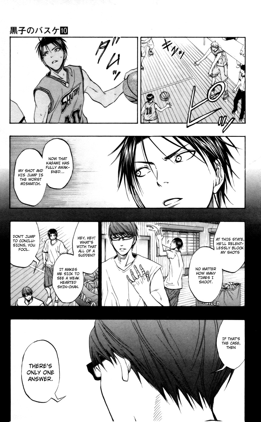 Kuroko no Basket Chapter 86 page 14 - Chapter 86: There's Only One Answer