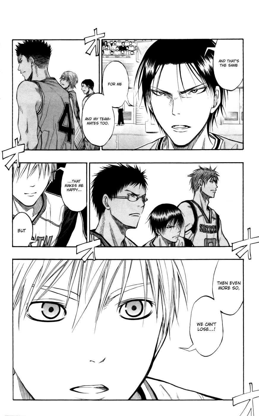 Kuroko no Basket Chapter 86 page 3 - Chapter 86: There's Only One Answer