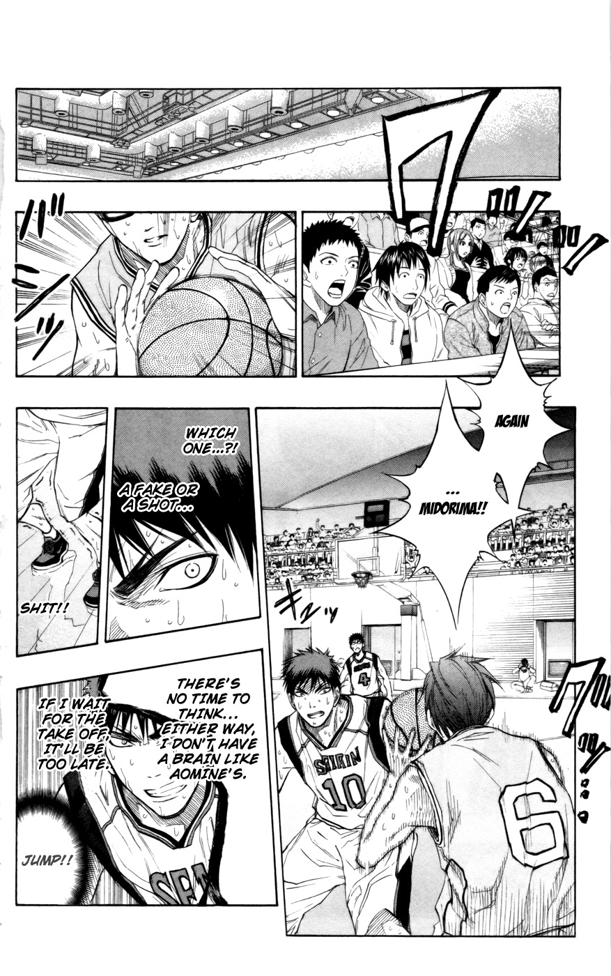 Kuroko no Basket Chapter 87 page 14 - Chapter 87: This Is Much Worse Than Just Tough