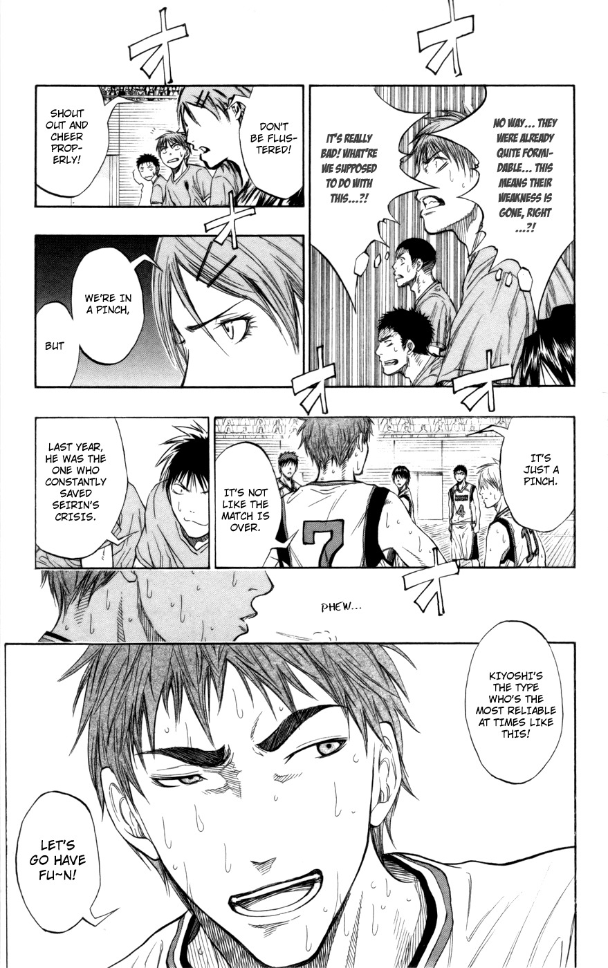 Kuroko no Basket Chapter 87 page 22 - Chapter 87: This Is Much Worse Than Just Tough