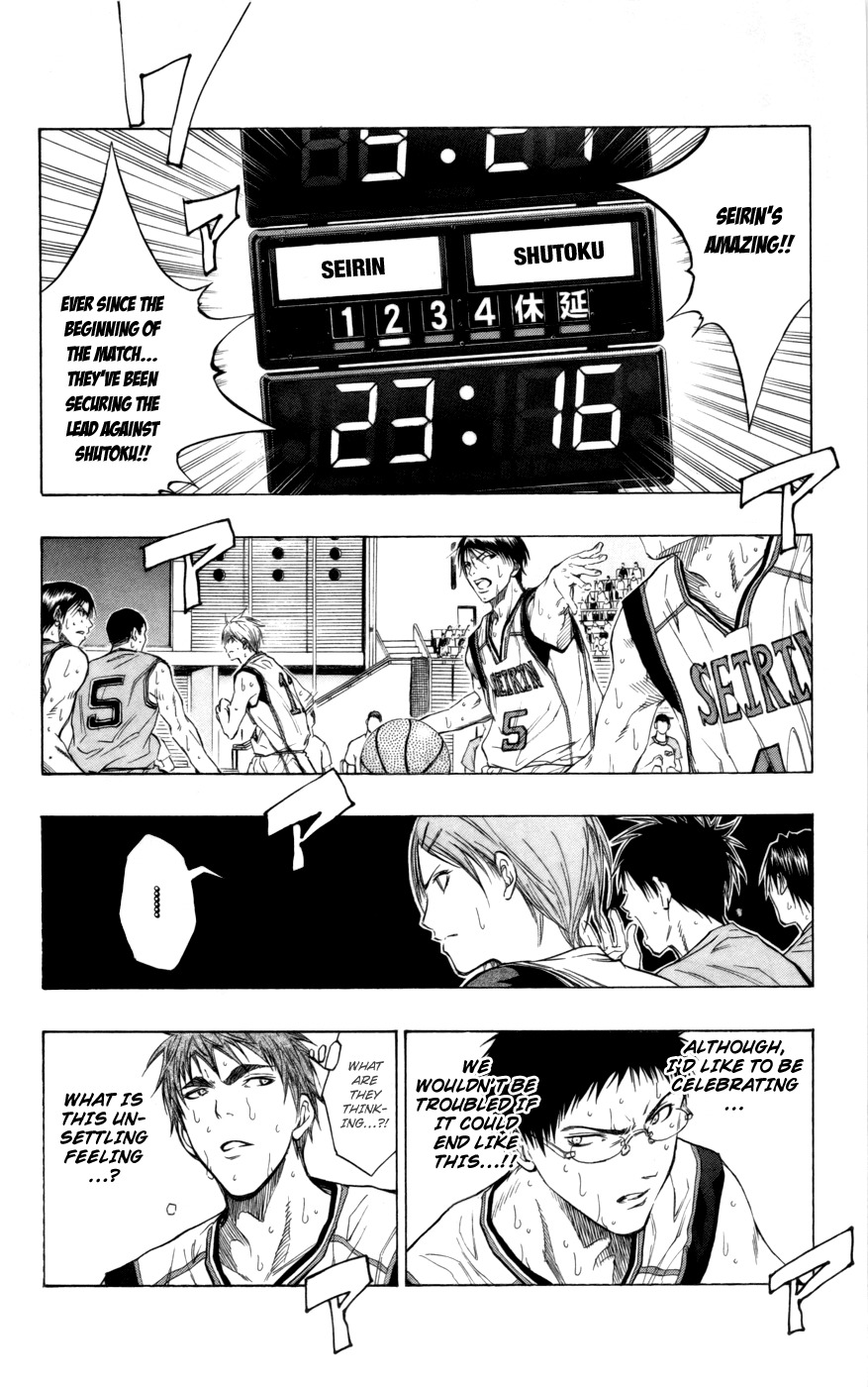 Kuroko no Basket Chapter 87 page 5 - Chapter 87: This Is Much Worse Than Just Tough