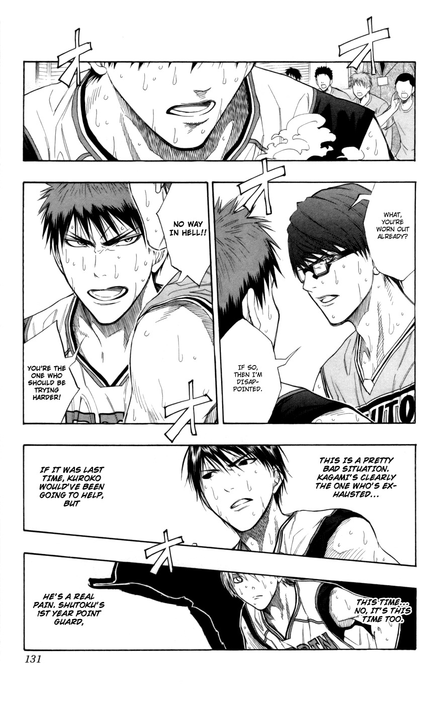 Kuroko no Basket Chapter 87 page 6 - Chapter 87: This Is Much Worse Than Just Tough