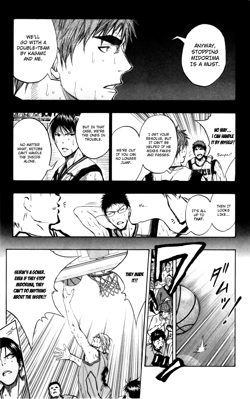 Kuroko no Basket Chapter 88 page 10 - Chapter 88: Run!!