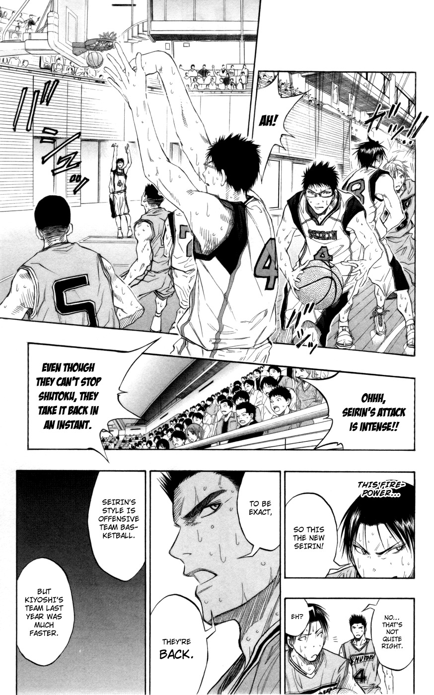 Kuroko no Basket Chapter 88 page 15 - Chapter 88: Run!!