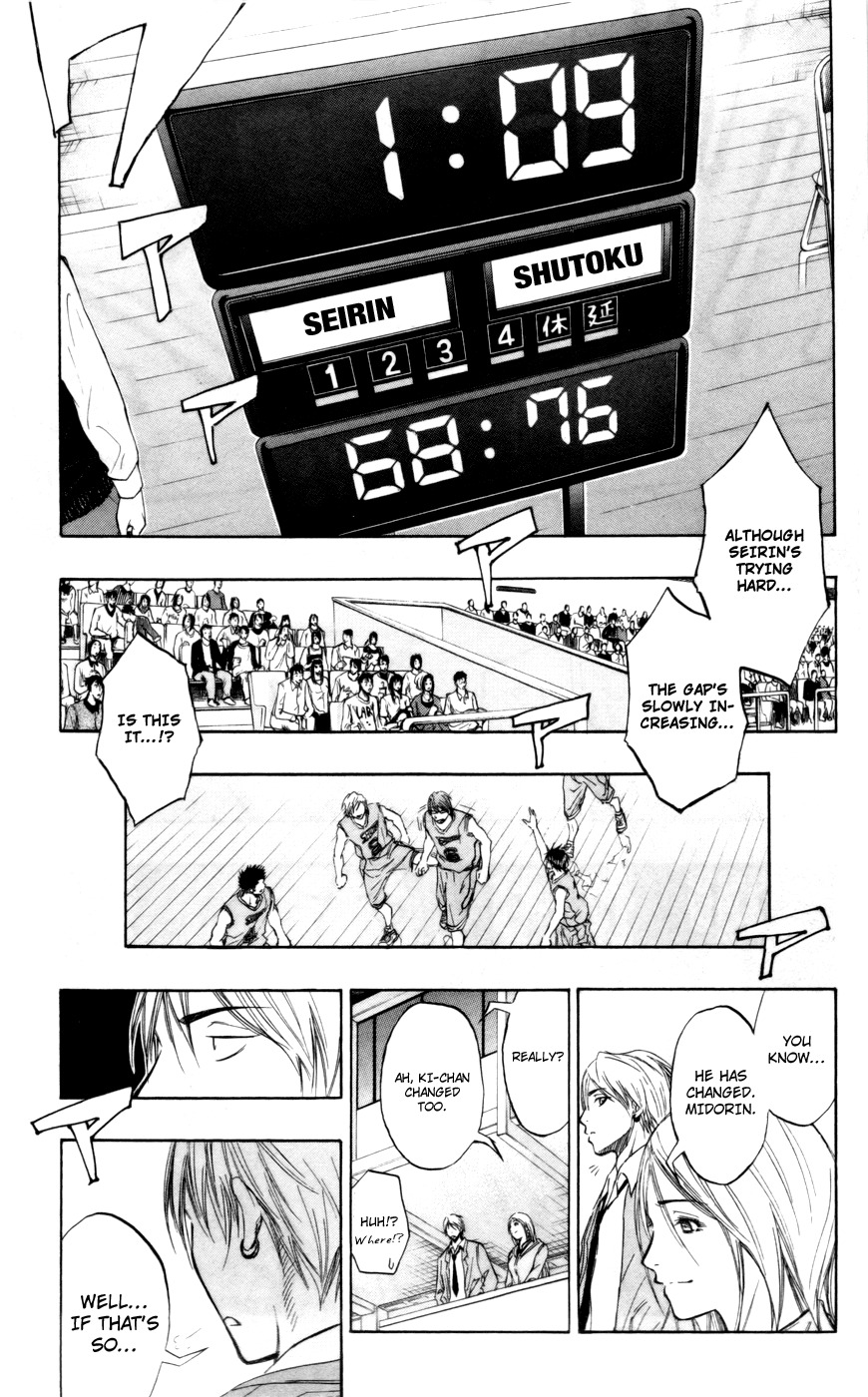 Kuroko no Basket Chapter 89 page 15 - Chapter 89: I've Been Waiting