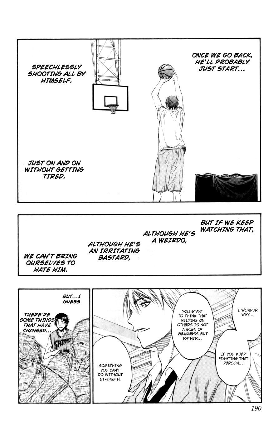 Kuroko no Basket Chapter 89 page 17 - Chapter 89: I've Been Waiting