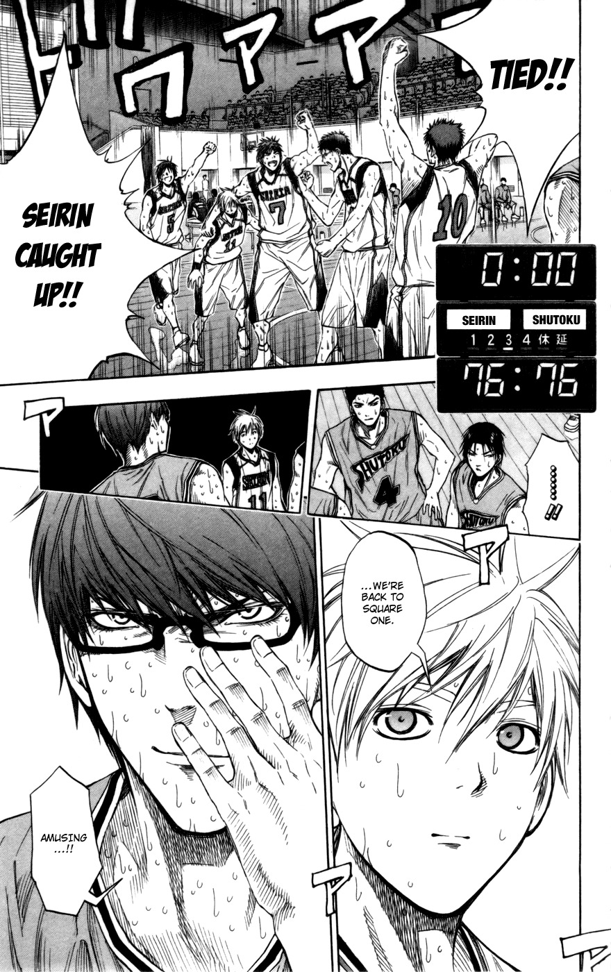 Kuroko no Basket Chapter 90 page 21 - Chapter 90: Come on... It's Time For The Debut!!