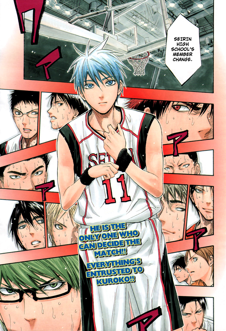 Kuroko no Basket Chapter 90 page 6 - Chapter 90: Come on... It's Time For The Debut!!