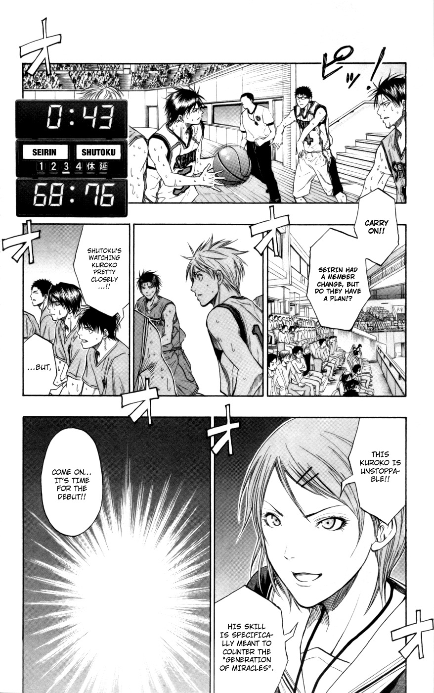 Kuroko no Basket Chapter 90 page 9 - Chapter 90: Come on... It's Time For The Debut!!