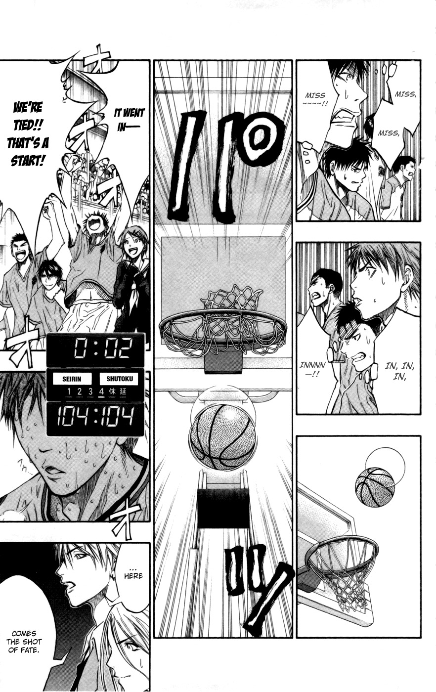Kuroko no Basket Chapter 92 page 12 - Chapter 92: Time's up!
