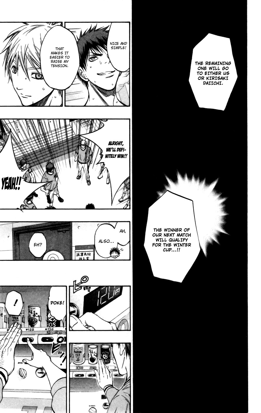 Kuroko no Basket Chapter 93 page 11 - Chapter 93: That's Exactly What I Want