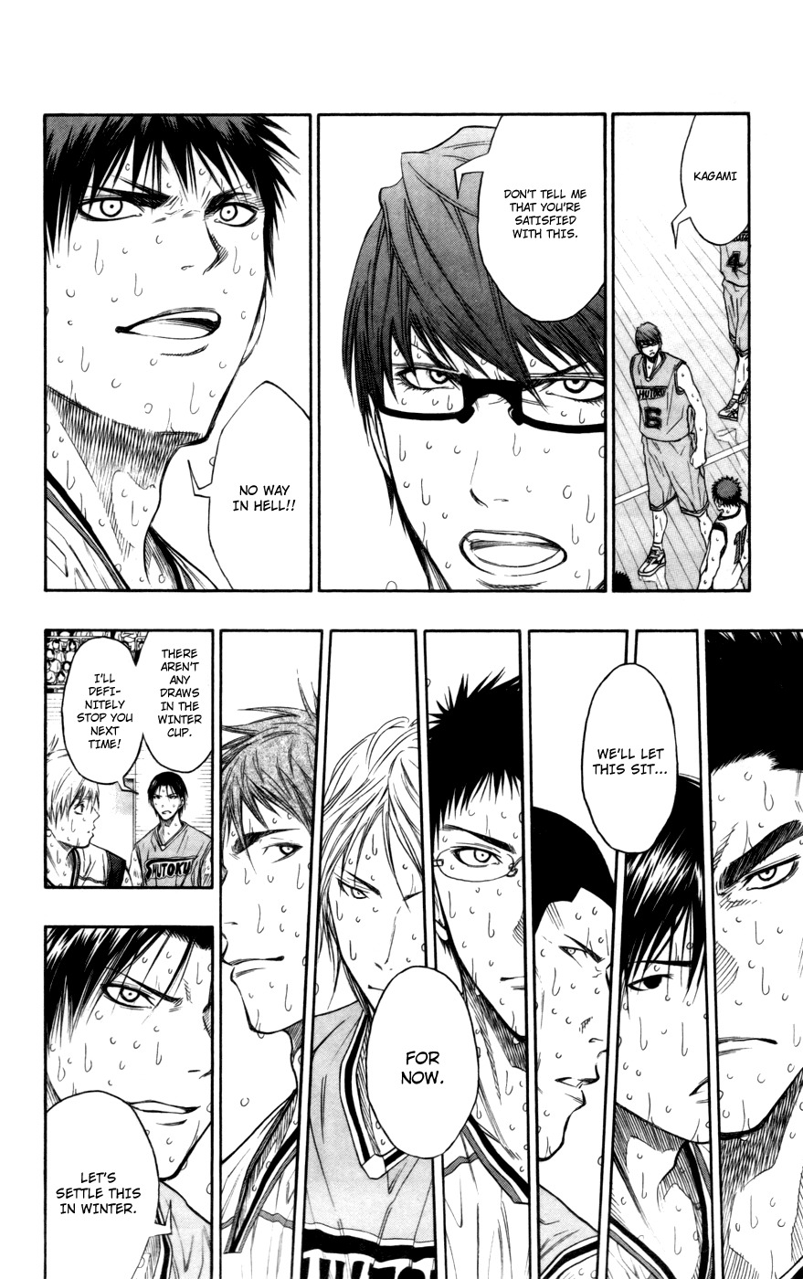 Kuroko no Basket Chapter 93 page 5 - Chapter 93: That's Exactly What I Want