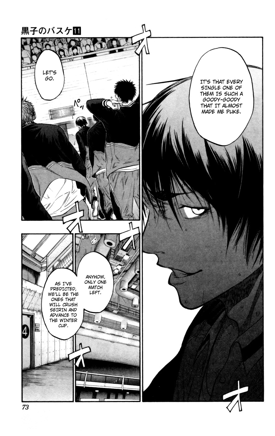 Kuroko no Basket Chapter 93 page 9 - Chapter 93: That's Exactly What I Want