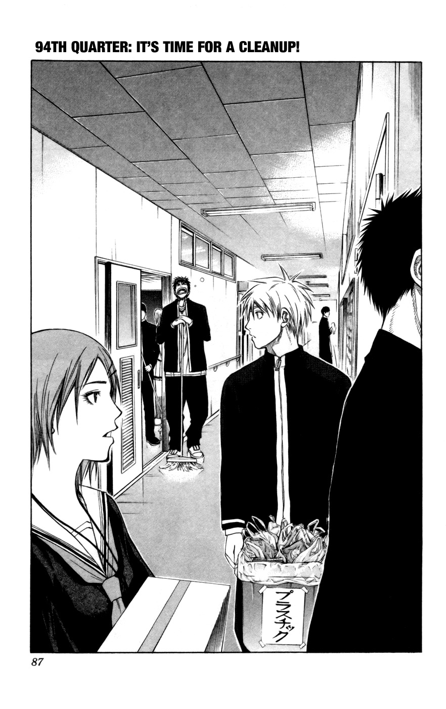 Kuroko no Basket Chapter 94 page 4 - Chapter 94: It's Time For A Cleanup!