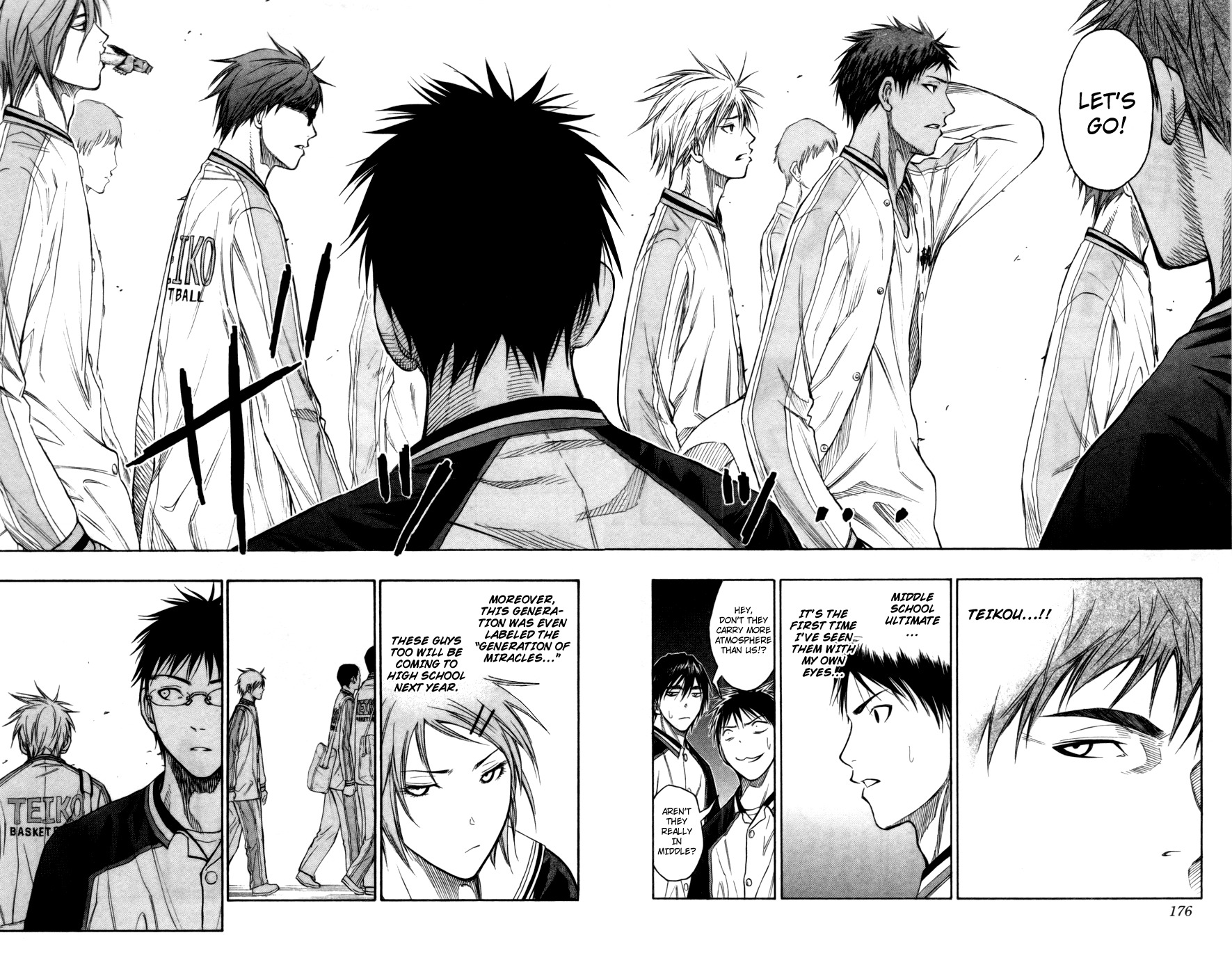 Kuroko no Basket Chapter 98 page 11 - Chapter 98: Thank God I Met You Guys