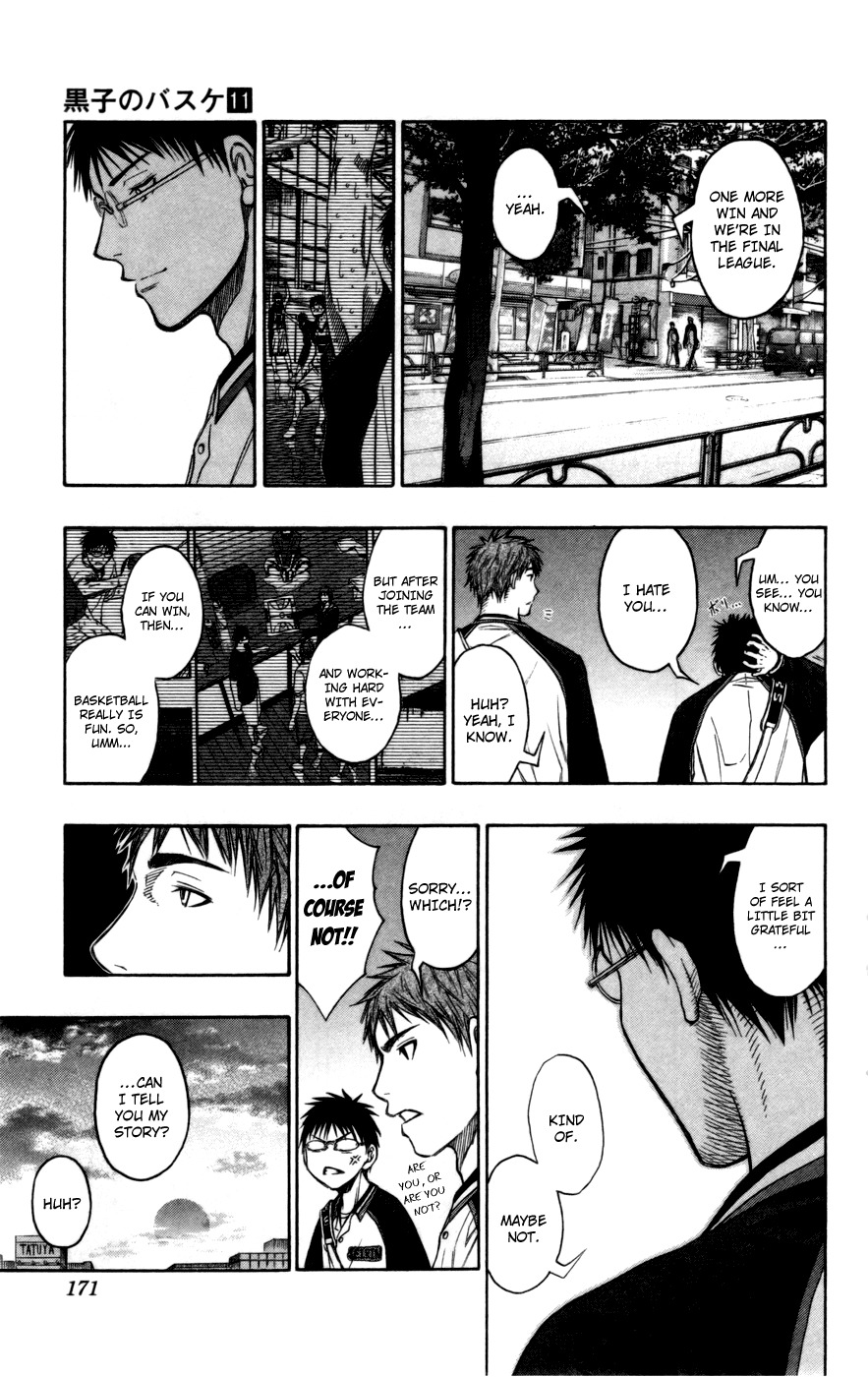 Kuroko no Basket Chapter 98 page 6 - Chapter 98: Thank God I Met You Guys