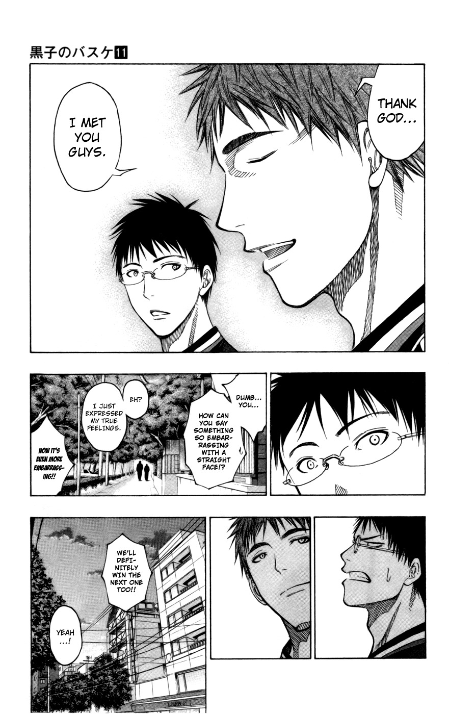Kuroko no Basket Chapter 98 page 8 - Chapter 98: Thank God I Met You Guys