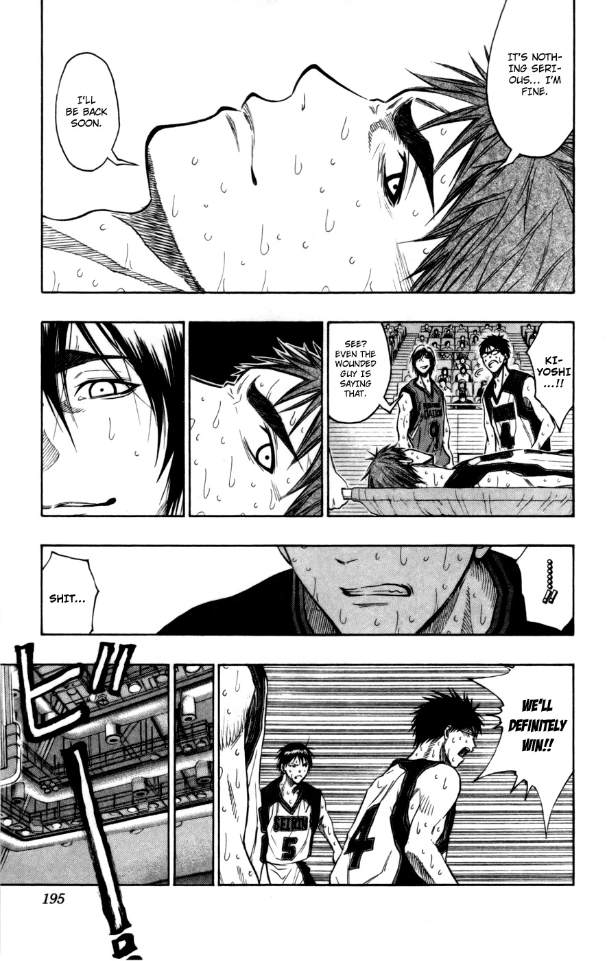 Kuroko no Basket Chapter 99 page 11 - Chapter 99: I'll be Back Soon