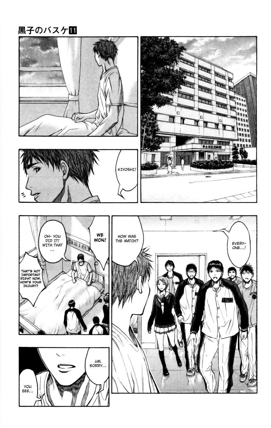 Kuroko no Basket Chapter 99 page 13 - Chapter 99: I'll be Back Soon
