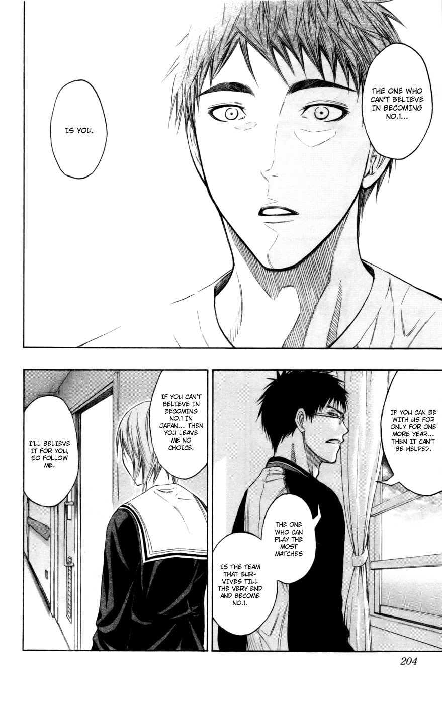 Kuroko no Basket Chapter 99 page 20 - Chapter 99: I'll be Back Soon