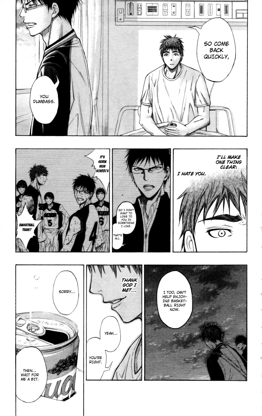 Kuroko no Basket Chapter 99 page 21 - Chapter 99: I'll be Back Soon