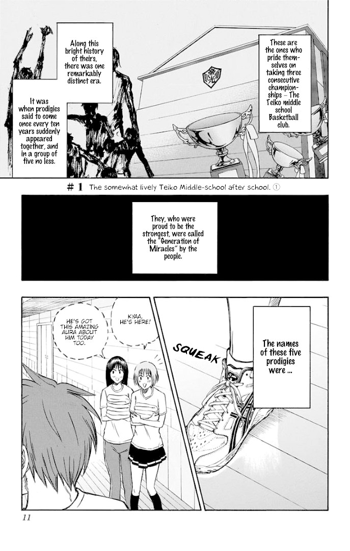 Kuroko no Basuke - Replace Plus Chapter 0 page 9 - Chapter 0: Character Introduction