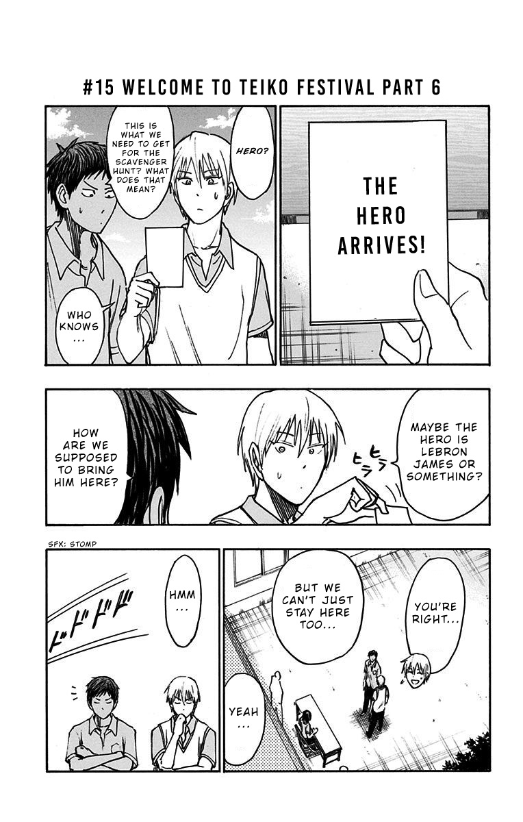 Kuroko no Basuke - Replace Plus Chapter 15 page 2 - Chapter 15: Welcome to Teiko Festival (Part 6)