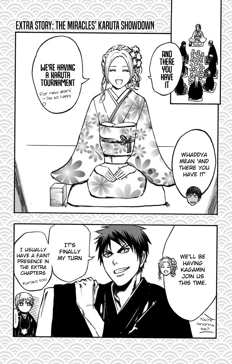 Kuroko no Basuke - Replace Plus Chapter 18.3 page 2 - Chapter 18.3: Extra Story The Miracles' Karuta Showdown