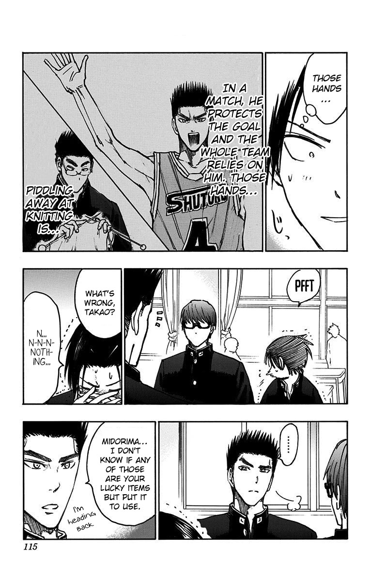 Kuroko no Basuke - Replace Plus Chapter 18 page 16 - Chapter 18: Midorima Shintarou's Extremely Misfortunate Day (Part 2)
