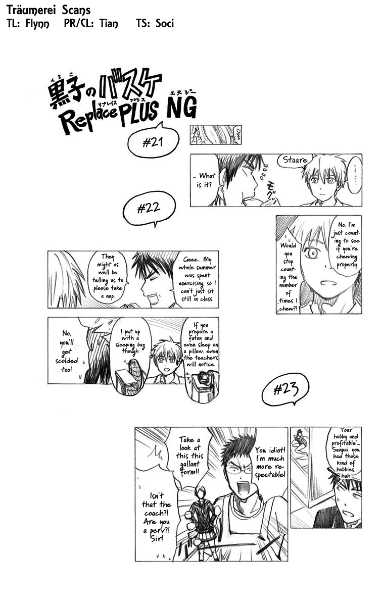 Kuroko no Basuke - Replace Plus Chapter 19 page 49 - Chapter 19: Honourless Part time Job (Battle) ~Death is the only cure for idiocy~ 1