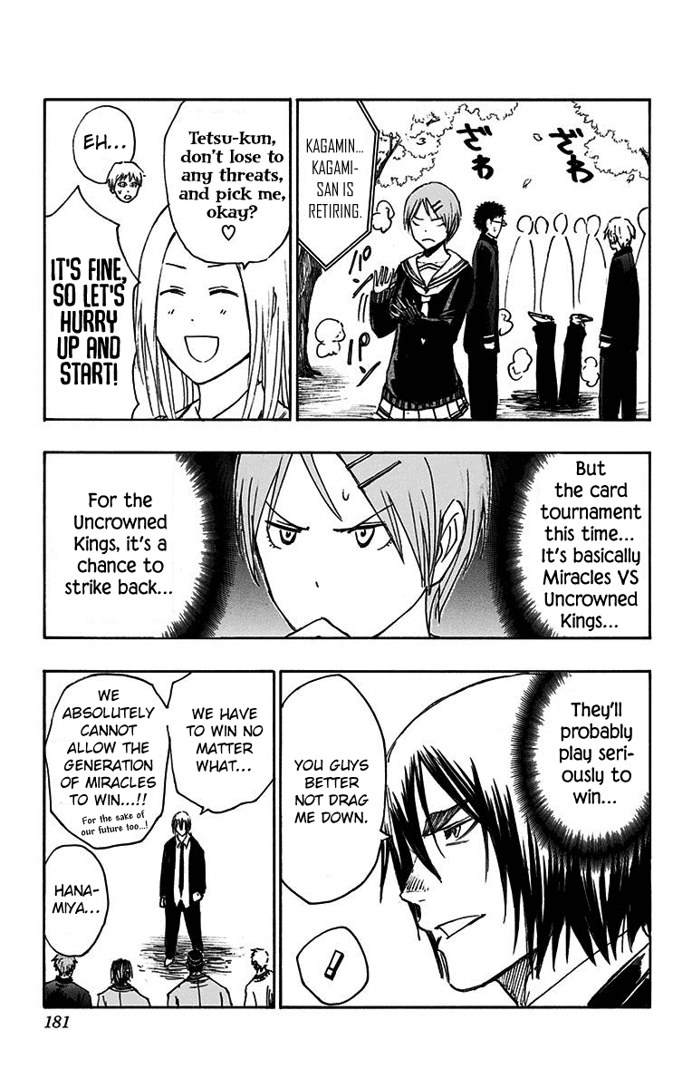 Kuroko no Basuke - Replace Plus Chapter 21.4 page 3 - Chapter 21.4: Extra Story: Miracles Vs. Uncrowned