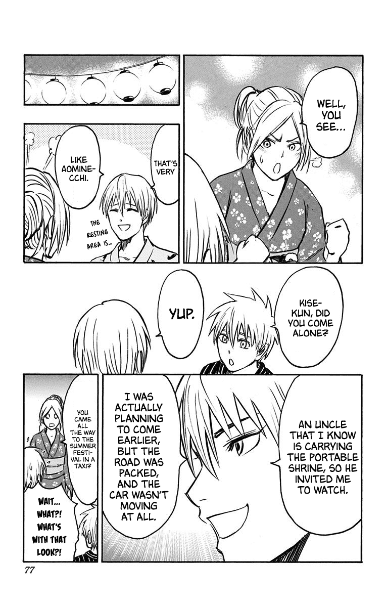 Kuroko no Basuke - Replace Plus Chapter 23 page 9 - Chapter 23: When the Miracles Change into Yukatas (part 2)
