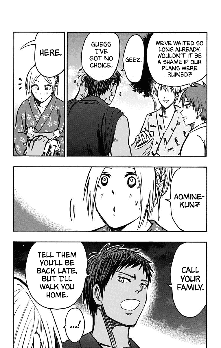 Kuroko no Basuke - Replace Plus Chapter 24 page 37 - Chapter 24: When the Miracles Change into Yukatas (part 3)