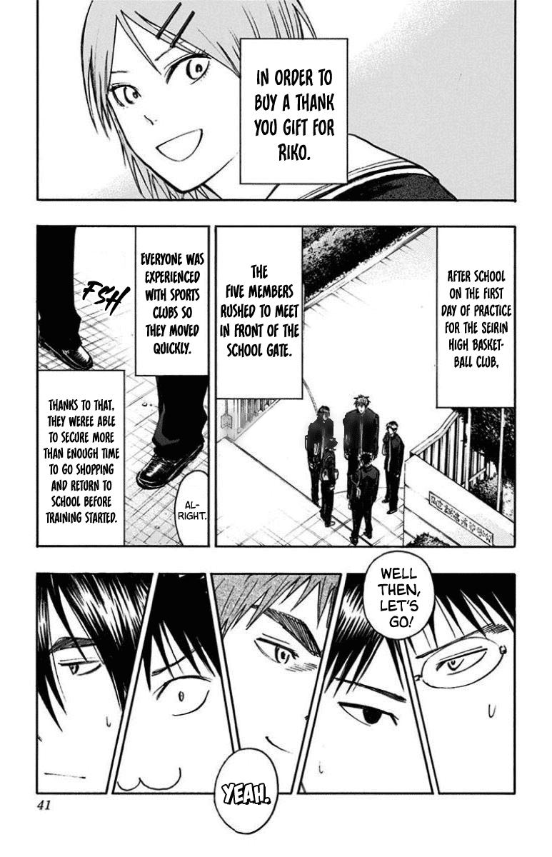 Kuroko no Basuke - Replace Plus Chapter 26 page 1 - Chapter 26: Seirin High School Basketball Club, Get Started!! (2)