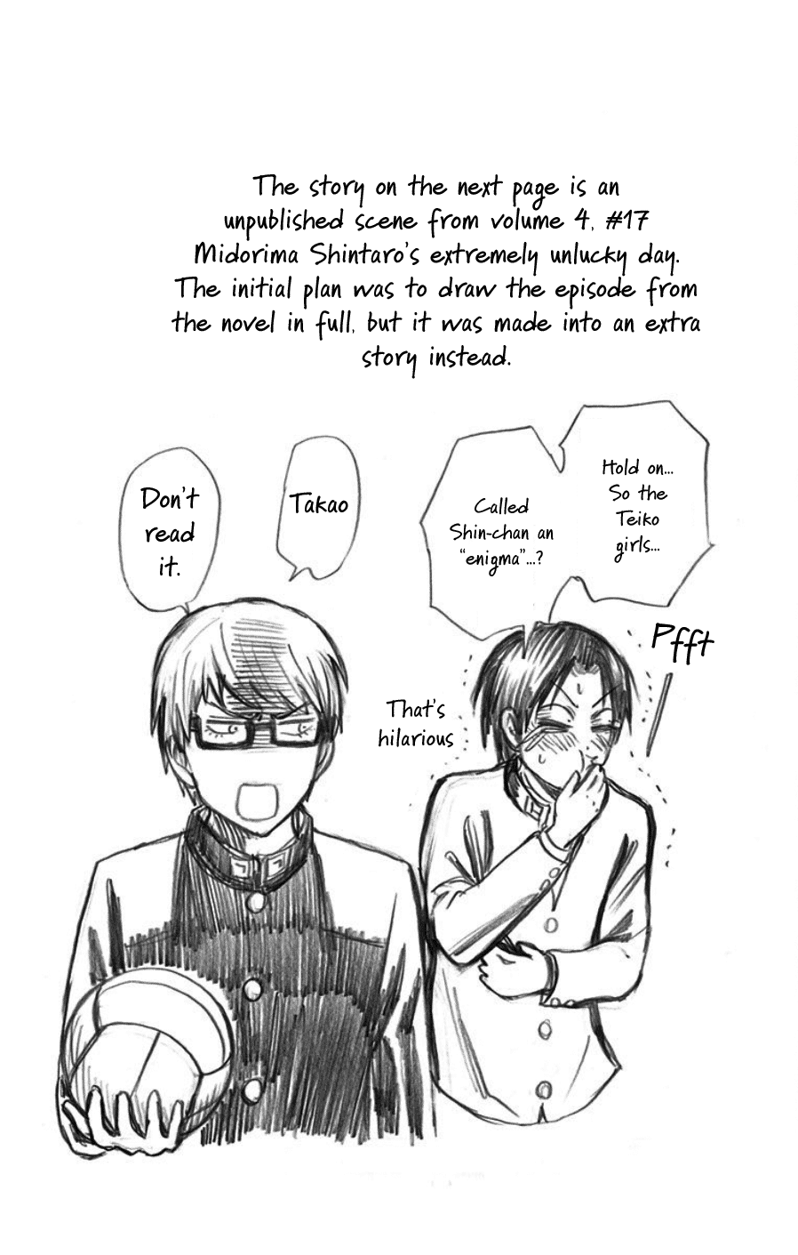 Kuroko no Basuke - Replace Plus Chapter 40.5 page 12 - Chapter 40.5: Extras [END]