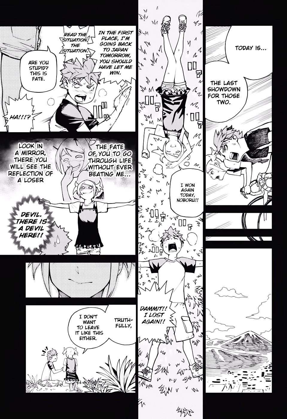 Kuromori Climb Chapter 0 page 3 - Chapter 0 : One shot