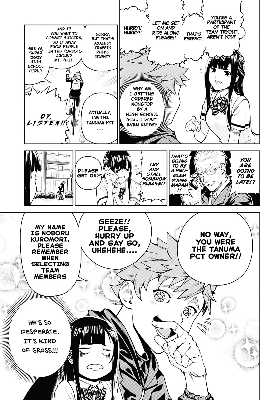 Kuromori Climb Chapter 0 page 7 - Chapter 0 : One shot