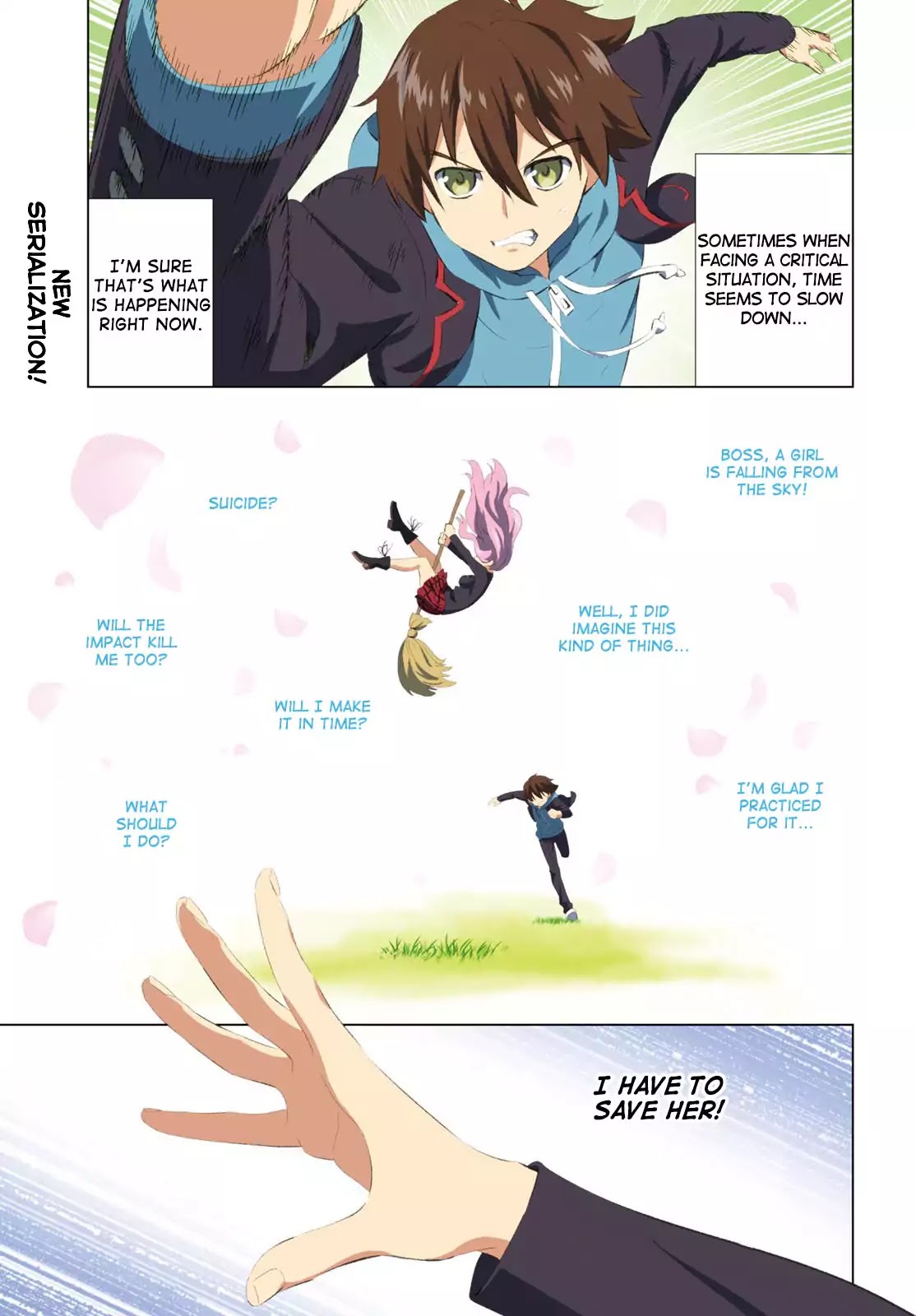 Kuromori-san wa Smartphone ga Tsukaenai Chapter 1 page 1 - Chapter 1
