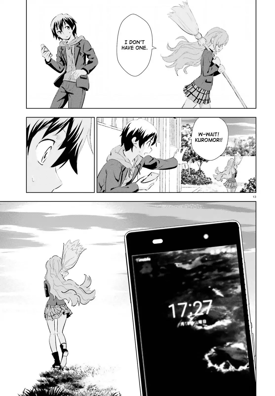Kuromori-san wa Smartphone ga Tsukaenai Chapter 1 page 12 - Chapter 1