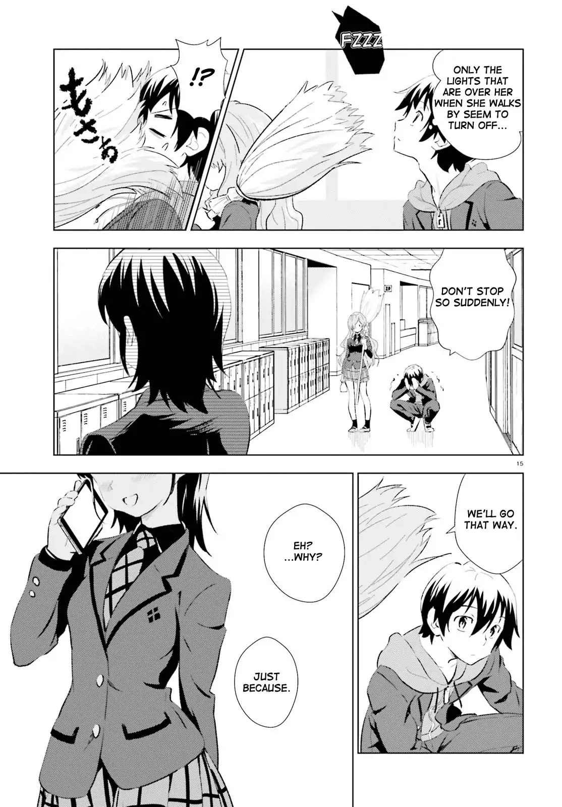 Kuromori-san wa Smartphone ga Tsukaenai Chapter 1 page 14 - Chapter 1