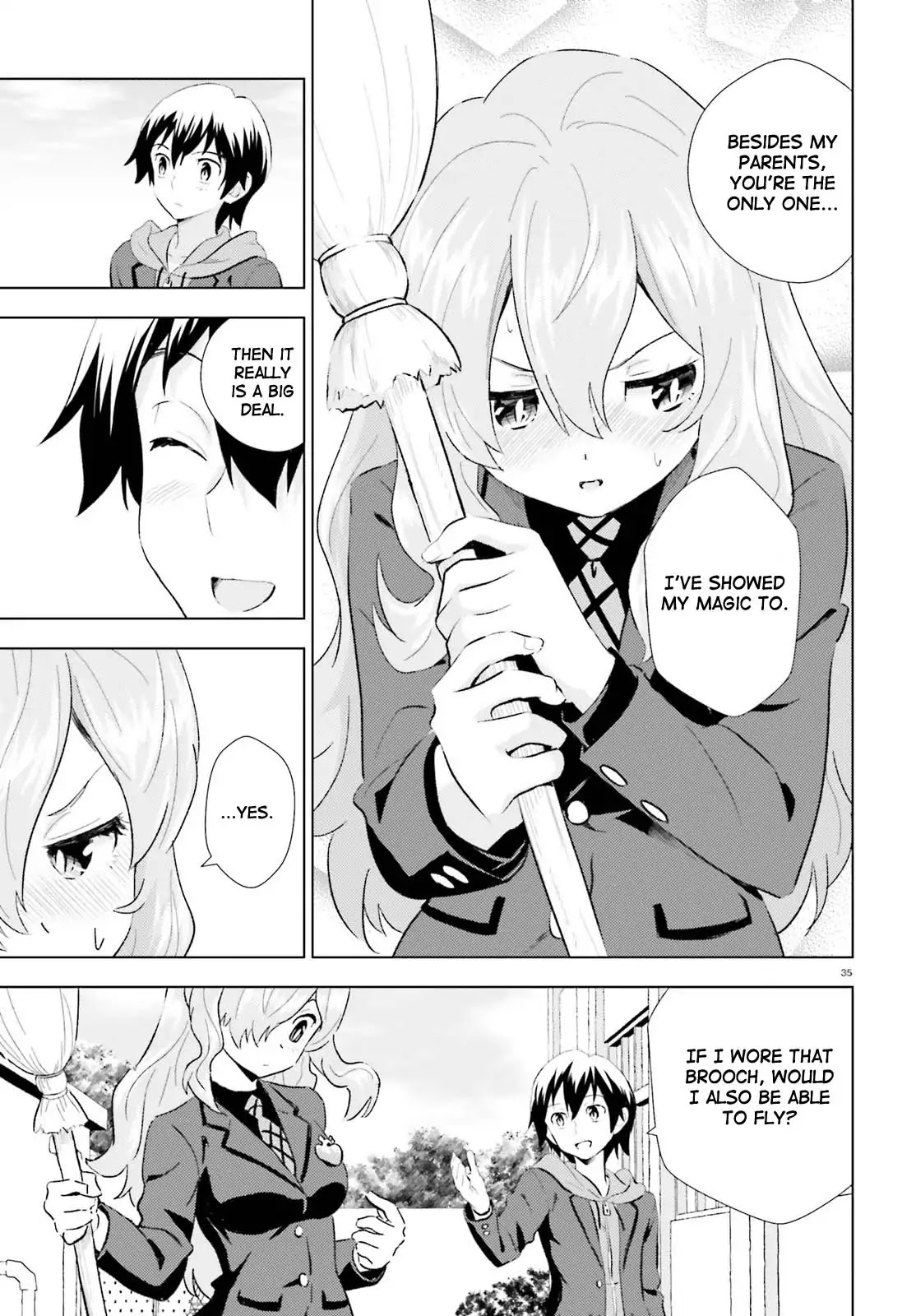 Kuromori-san wa Smartphone ga Tsukaenai Chapter 1 page 34 - Chapter 1