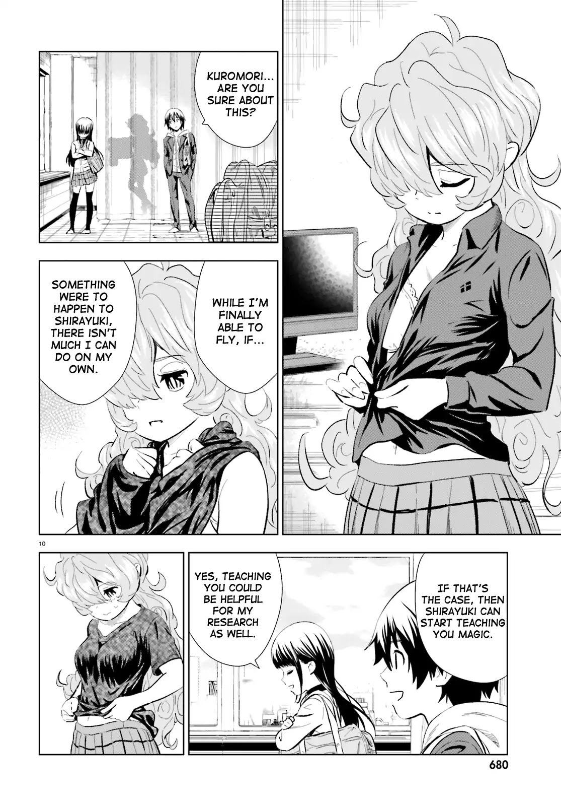 Kuromori-san wa Smartphone ga Tsukaenai Chapter 10 page 10 - Chapter 10: Puss in Boots (?)