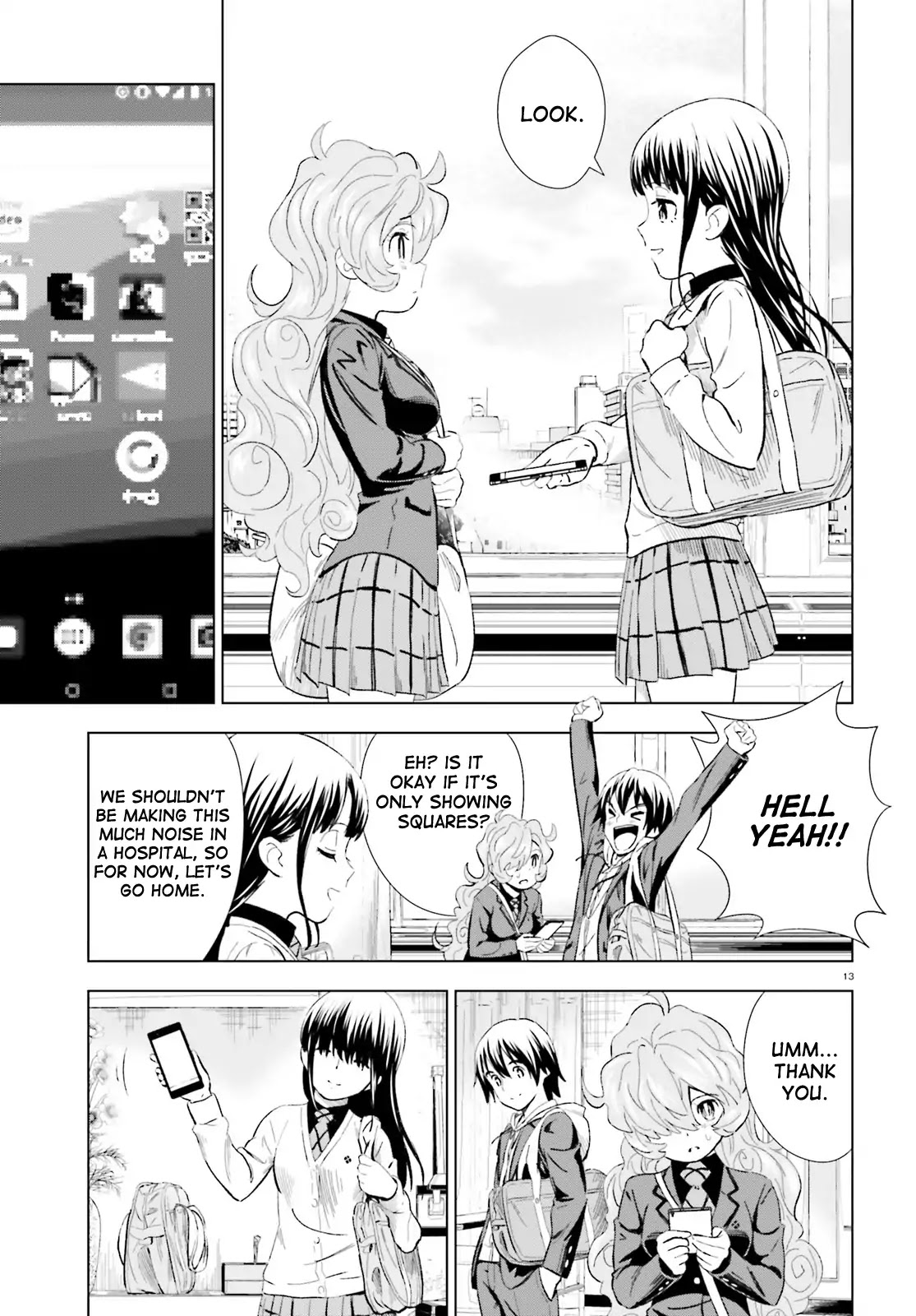 Kuromori-san wa Smartphone ga Tsukaenai Chapter 10 page 13 - Chapter 10: Puss in Boots (?)
