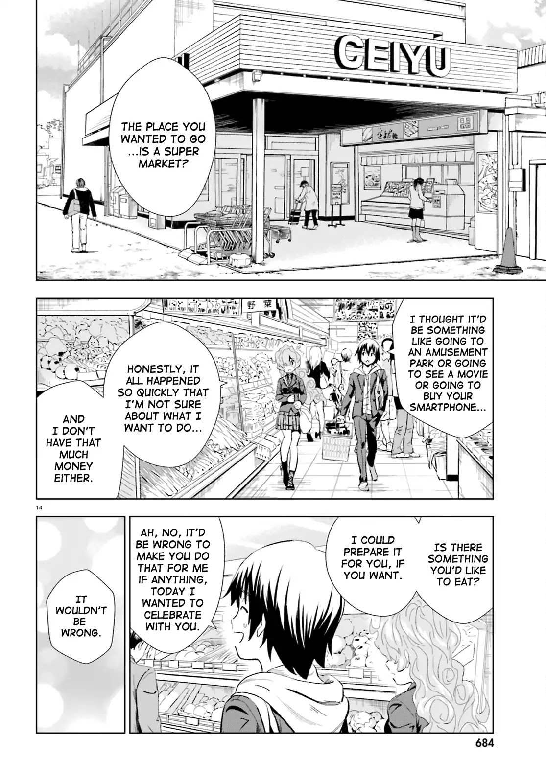 Kuromori-san wa Smartphone ga Tsukaenai Chapter 10 page 14 - Chapter 10: Puss in Boots (?)