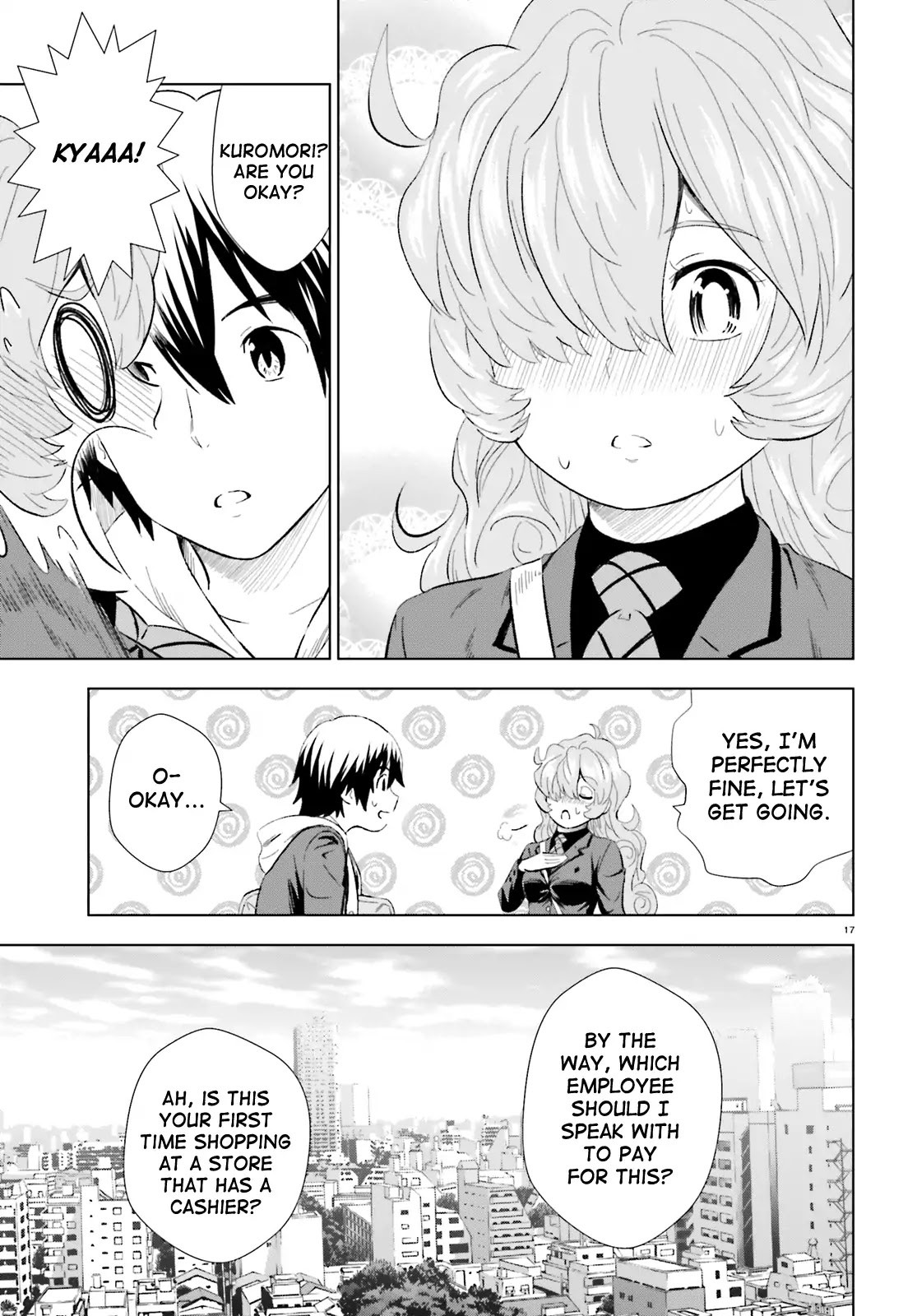 Kuromori-san wa Smartphone ga Tsukaenai Chapter 10 page 17 - Chapter 10: Puss in Boots (?)