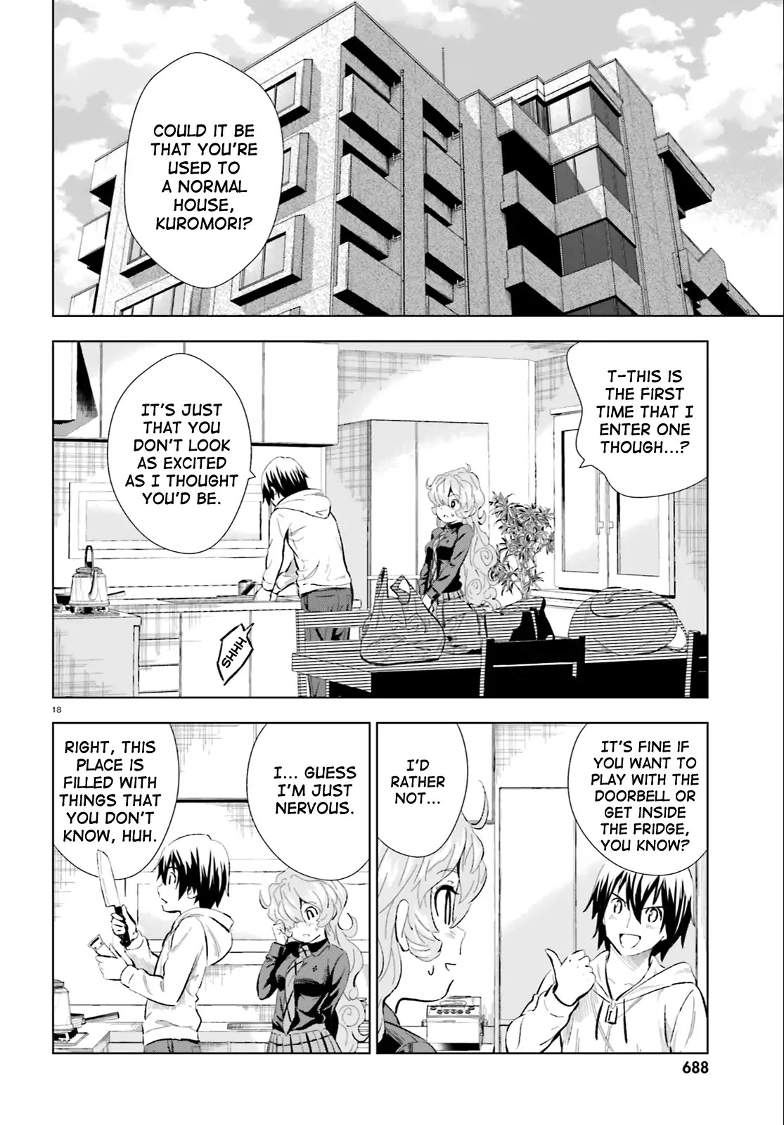 Kuromori-san wa Smartphone ga Tsukaenai Chapter 10 page 18 - Chapter 10: Puss in Boots (?)