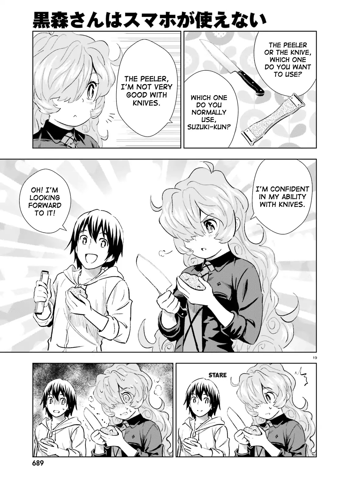 Kuromori-san wa Smartphone ga Tsukaenai Chapter 10 page 19 - Chapter 10: Puss in Boots (?)