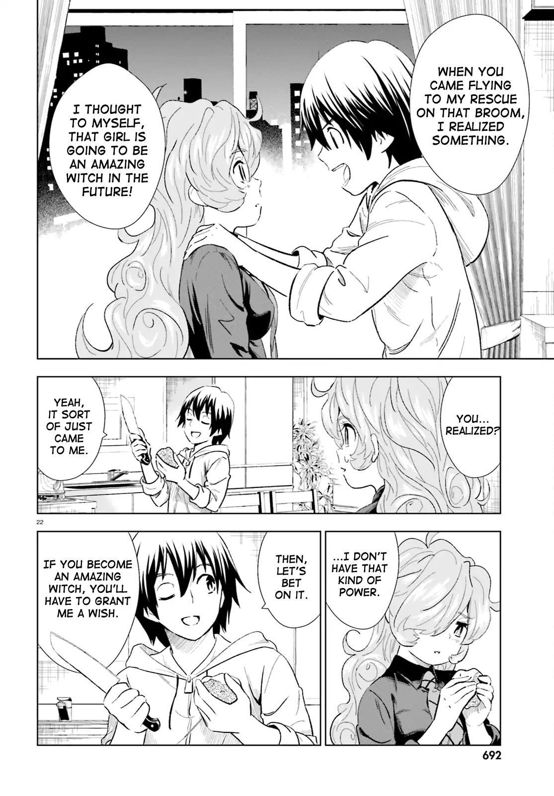 Kuromori-san wa Smartphone ga Tsukaenai Chapter 10 page 22 - Chapter 10: Puss in Boots (?)