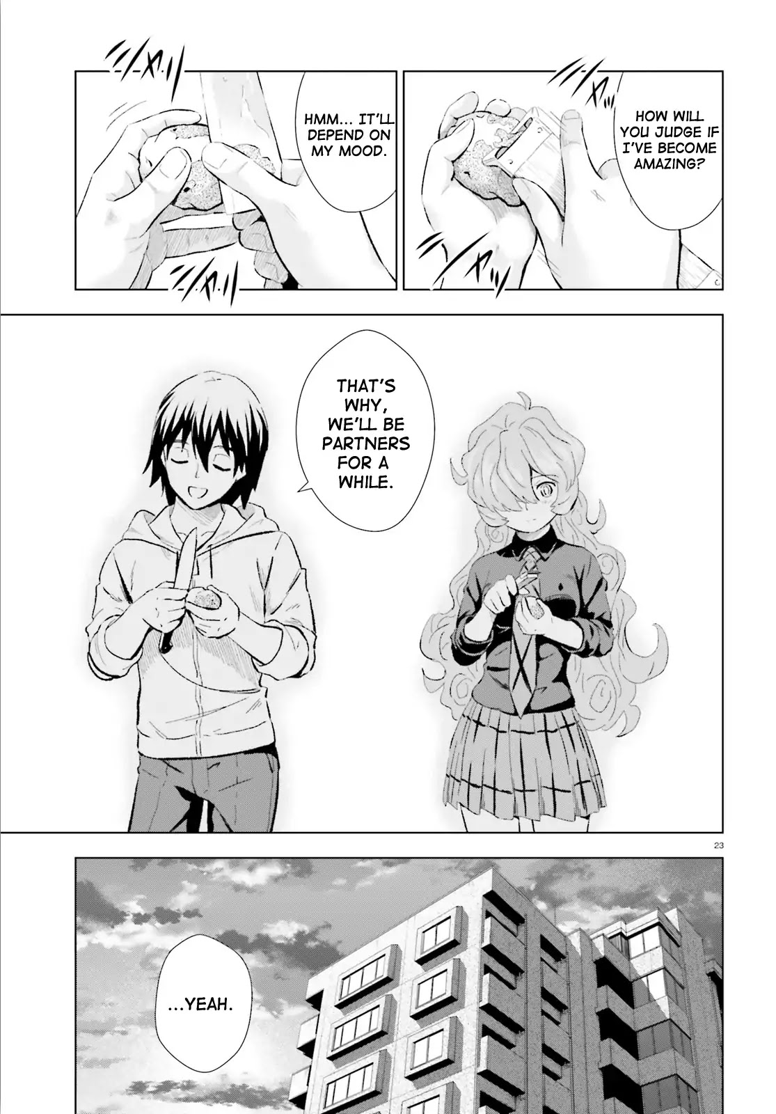 Kuromori-san wa Smartphone ga Tsukaenai Chapter 10 page 23 - Chapter 10: Puss in Boots (?)