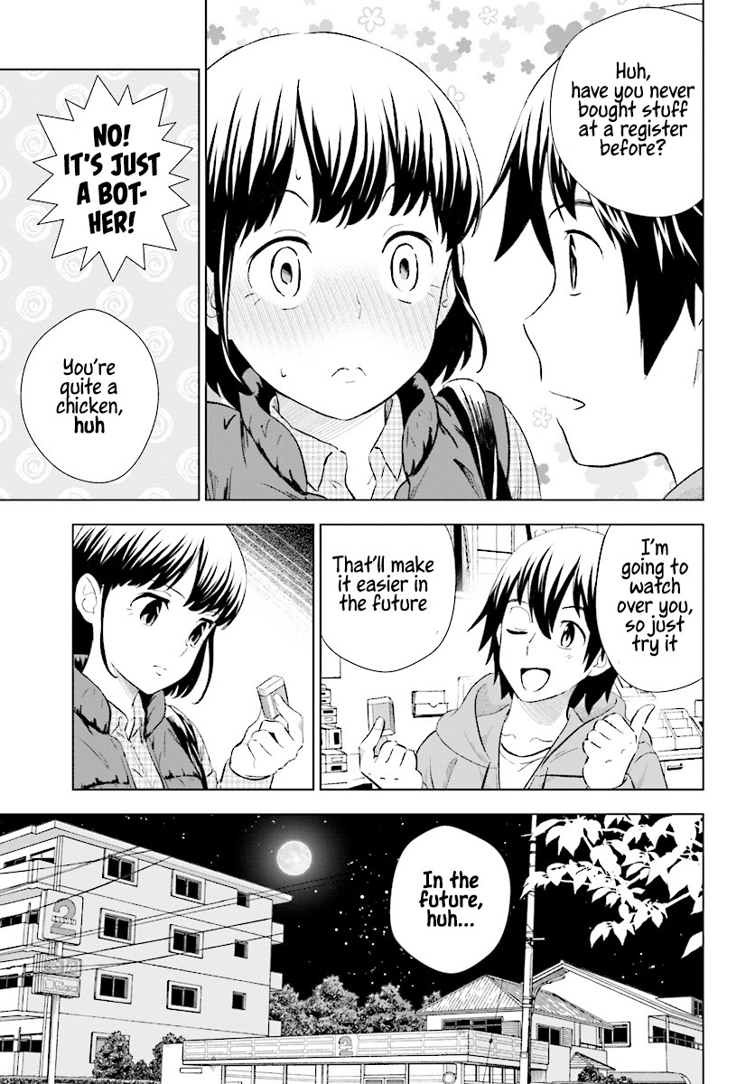 Kuromori-san wa Smartphone ga Tsukaenai Chapter 13 page 12 - Chapter 13: Mermaid Princess?!